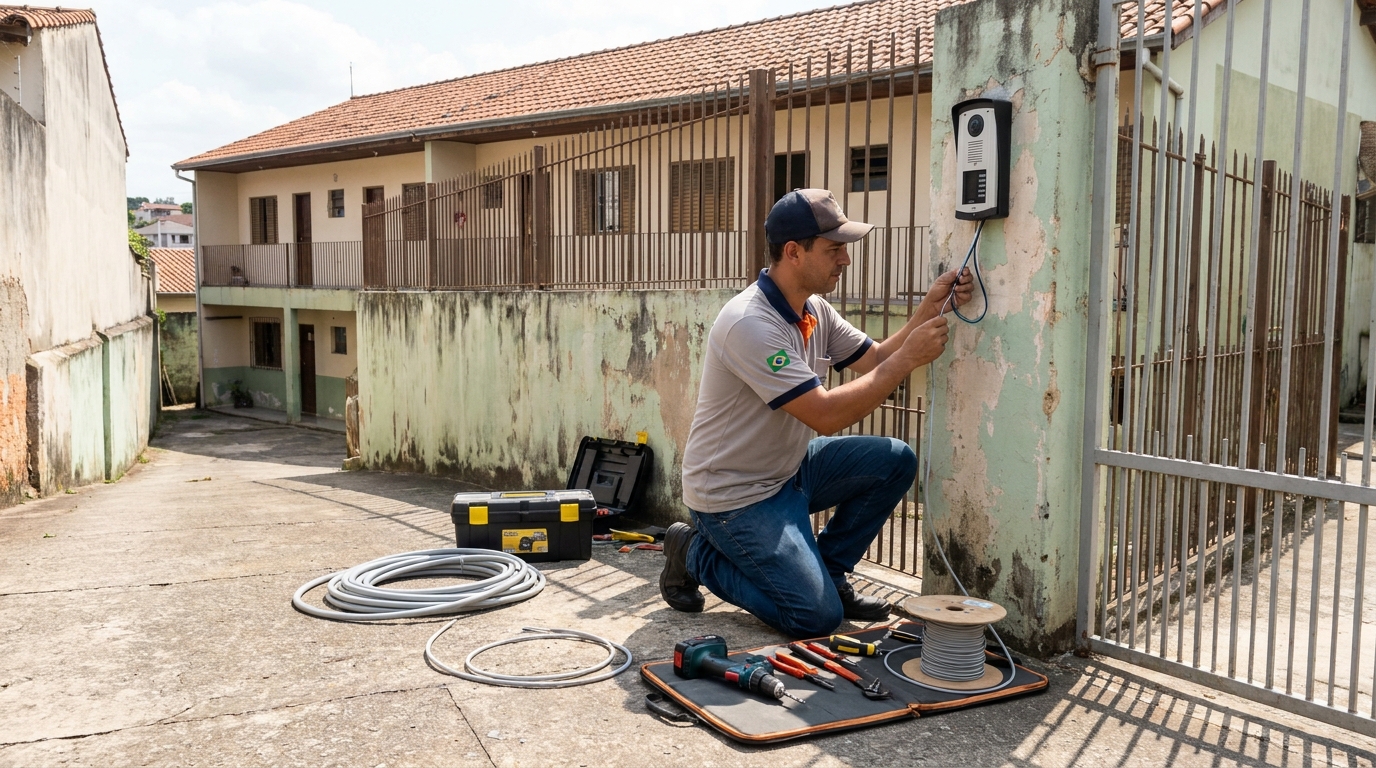 Instalação de Interfone residencial Perto de Mim