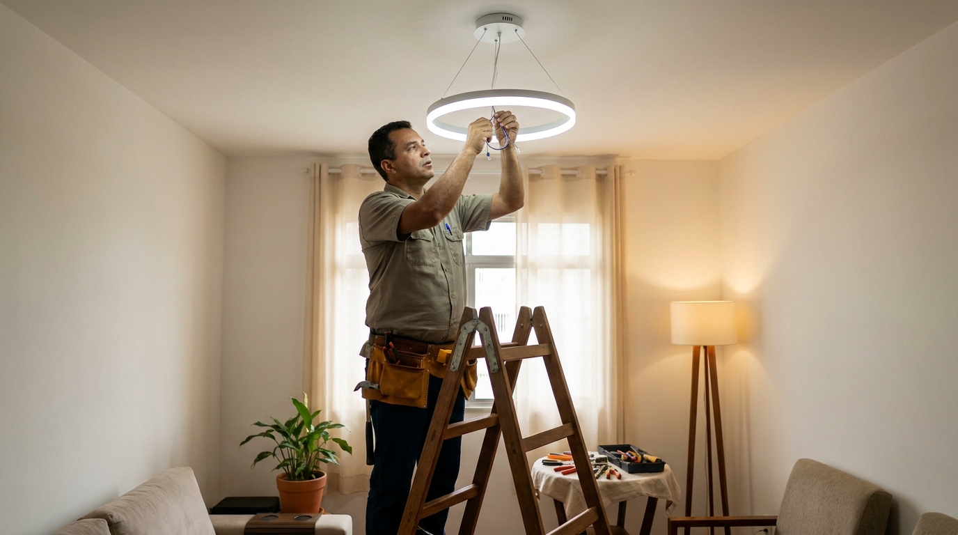 Instalação de Luminárias em atendimento Perto de Mim