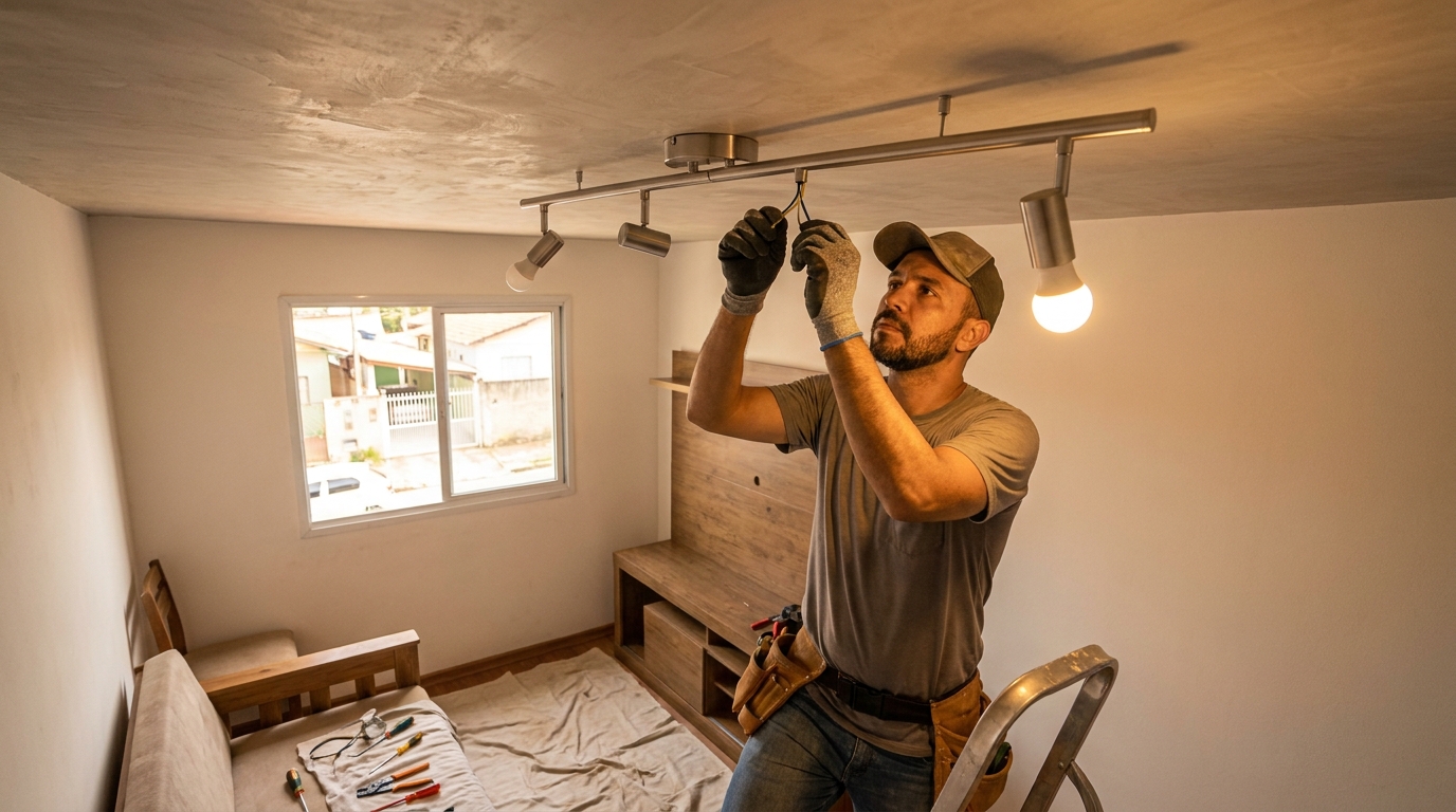 Instalação de Luminárias residencial Perto de Mim