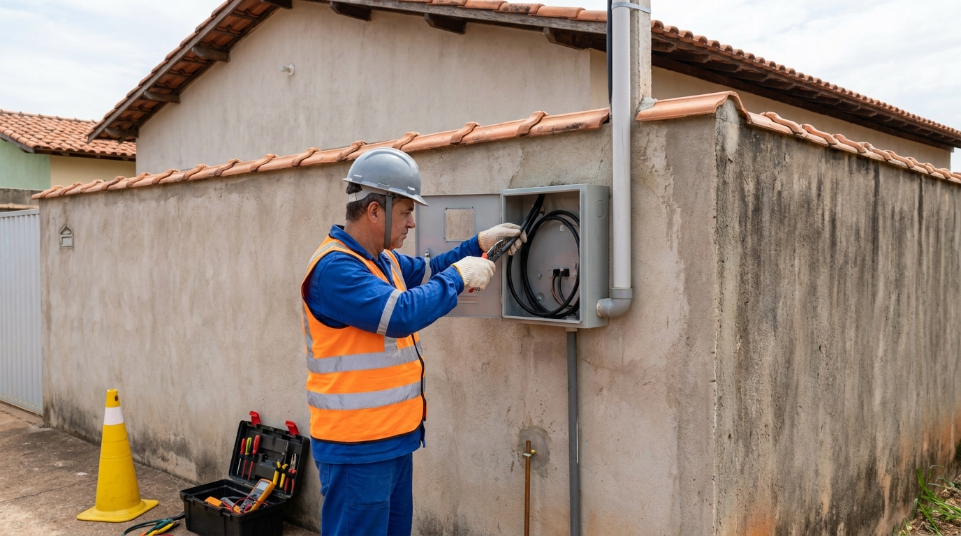 Instalação de Padrão de Energia profissional Perto de Mim