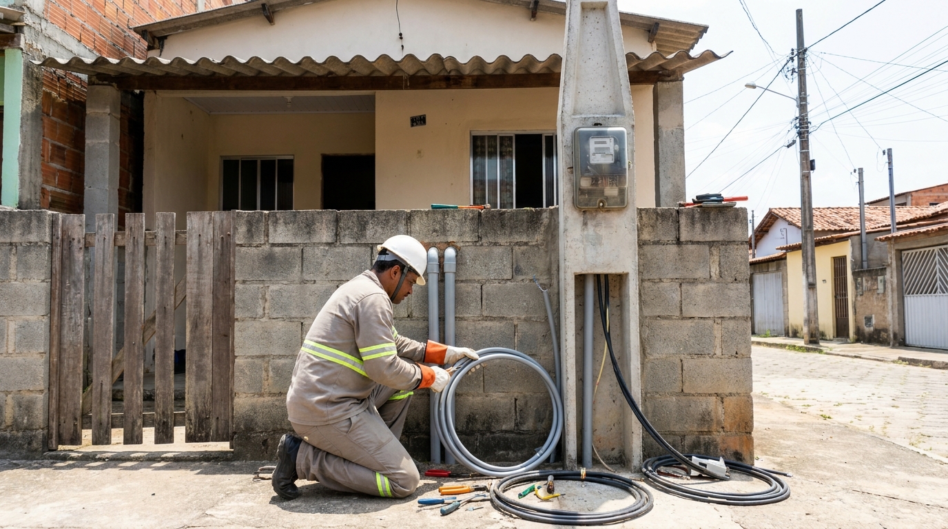 Instalação de Padrão de Energia residencial Perto de Mim