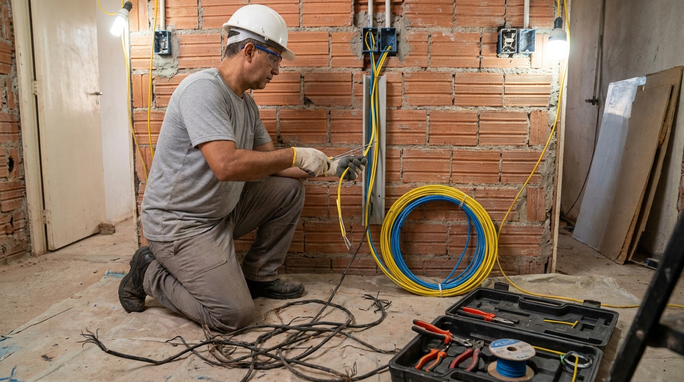 Trocar Fiação Elétrica profissional Perto de Mim